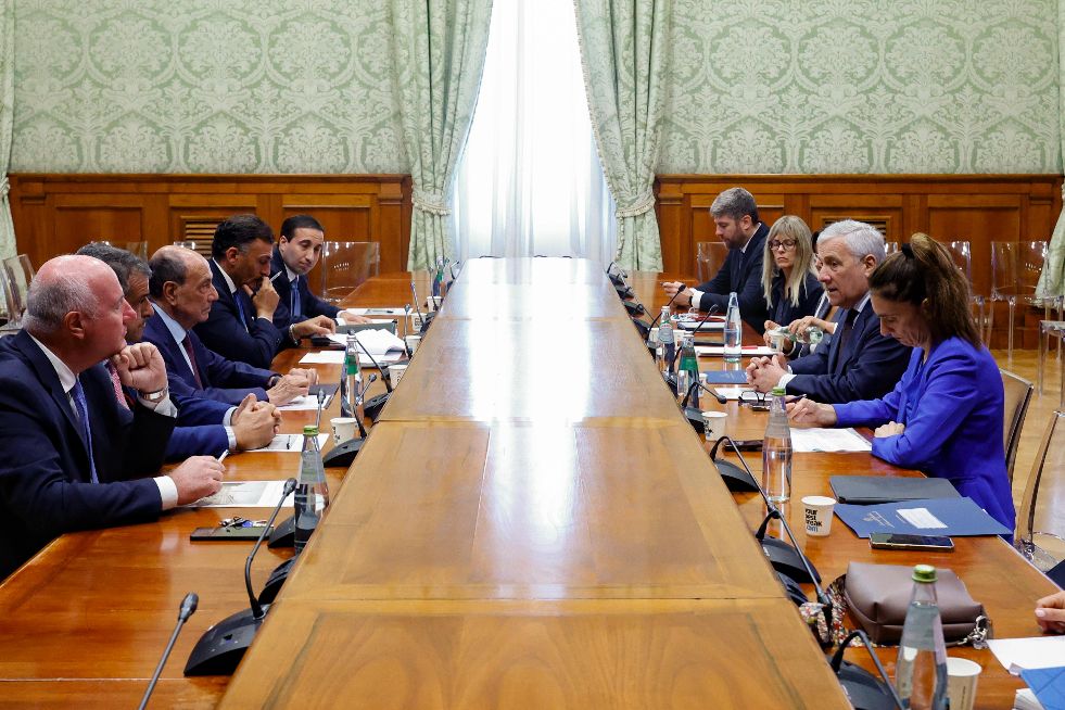 Incontro Tajani-Schifani