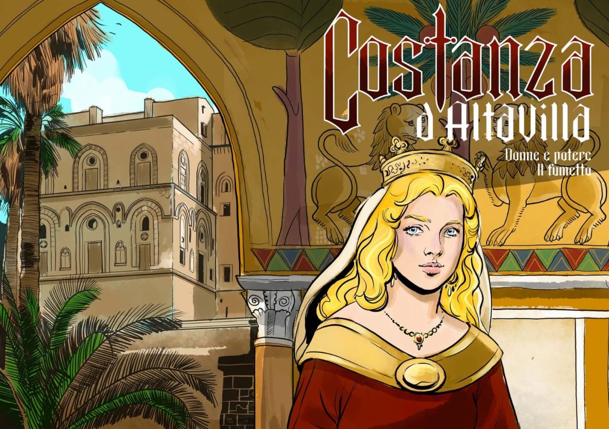 Donne e potere, il fumetto su Costanza d’Altavilla presentato a Palazzo Reale