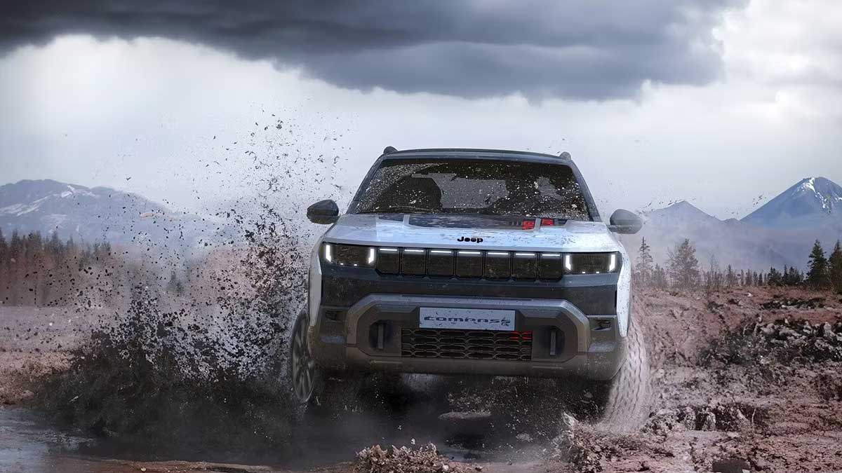 Animo potente da fuoristrada e design iconico: Jeep svela i dettagli della nuova Compass 4xe