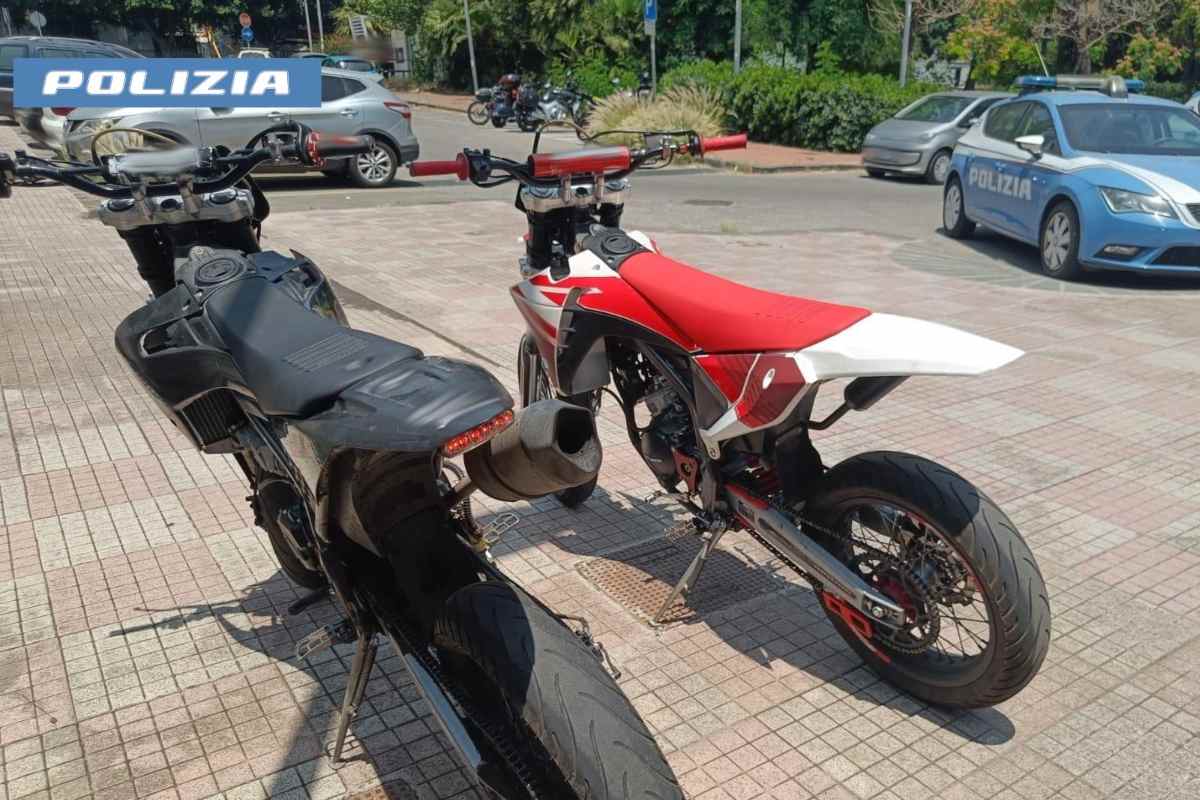 Parcheggia la moto al lungomare di Catania ma viene rubata: individuata tramite GPS, denunciati due pregiudicati