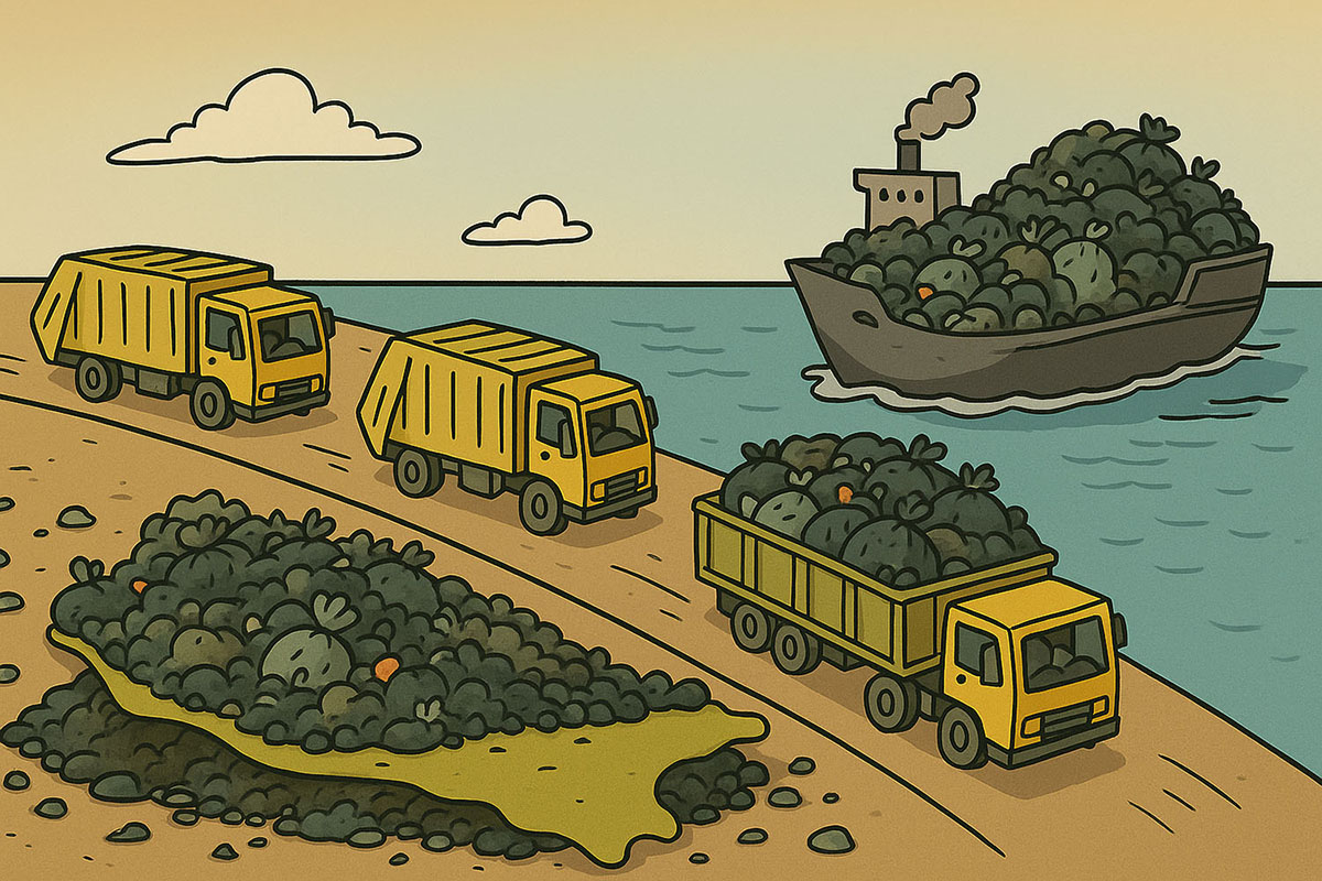 Senza termovalorizzatori, discariche strapiene e “tour” dei rifiuti con extra-costi insostenibili