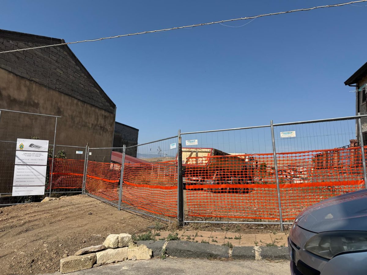 INIZIATI I LAVORI A CASTEL DI JUDICA DELLA PISCINA COMUNALE