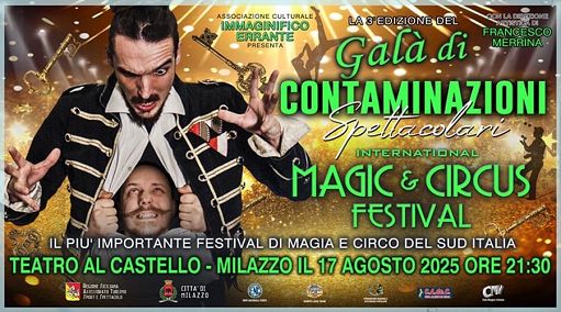 I campioni del mondo di magia in Sicilia per “Contaminazioni Spettacolari”