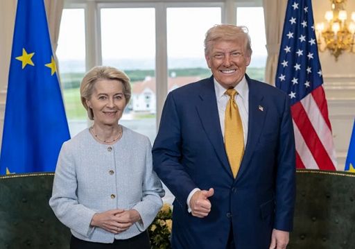 Dazi, dichiarazione Ue-Usa pronta al 90-95%, sospese contromisure Ue