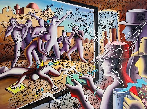 ”From Pop to Eternity”, all’Eur a Roma mostra dedicata a Mark Kostabi ”From Pop to Eternity”, all’Eur a Roma mostra dedicata a Mark Kostabi