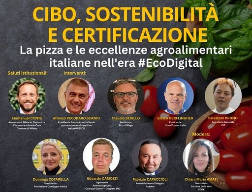 ”Cibo, sostenibilità e certificazione”: il 3 settembre convegno a Milano