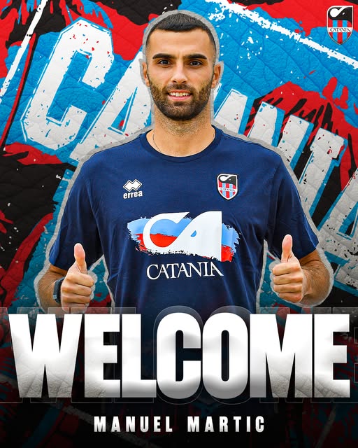 Catania, ufficiale il colpo Martic