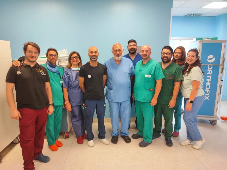 Policlinico Catania intervento femore