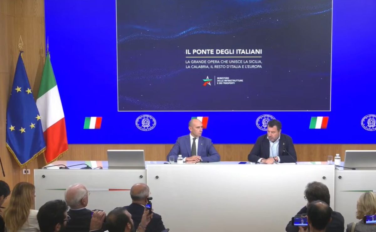 La giornata del ponte, Salvini emozionato: “Un punto di partenza”, le reazioni al via libera