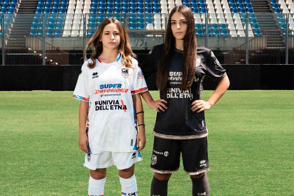 FOTO | Catania, ecco la seconda e la terza maglia per la stagione 2025/26