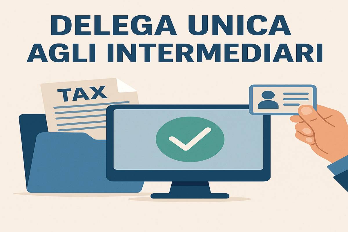 Delega unica agli intermediari, in arrivo nuove regole per i contribuenti: ecco quando