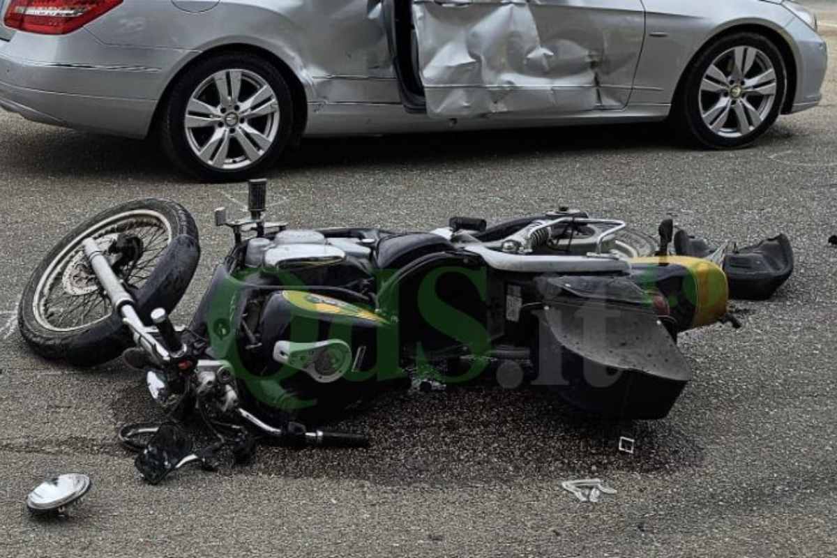 Tragedia a Licata, moto impatta contro un’auto: morto 31enne