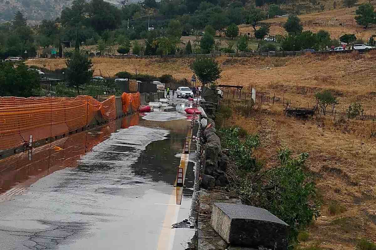 Randazzo, chiuso precauzionalmente il Ponte “Alcantara” sulla SS116: la nota di Anas