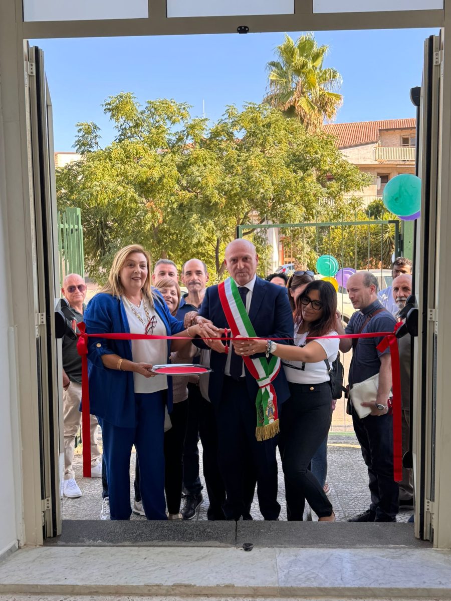 INAUGURATO L’ASILO NIDO O SCUOLA D’INFANZIA A CASTEL DI JUDICA