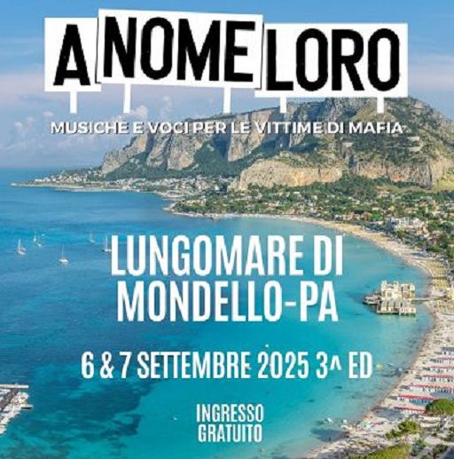 Maratona musicale “A Nome Loro” per vittime di mafia si fa a Mondello