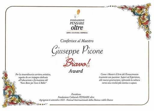 Fondazione Culturale PENSARE oltre istituisce il primo Bravo! Award