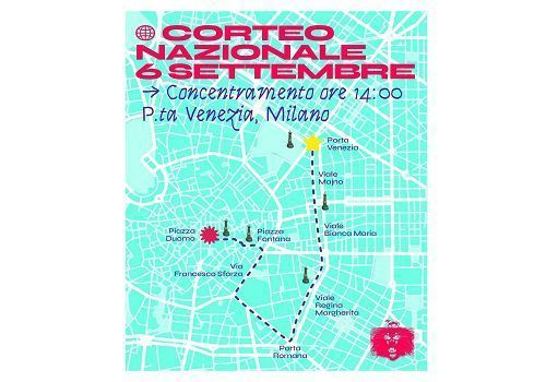 In decine di migliaia a Milano al corteo per il Leoncavallo