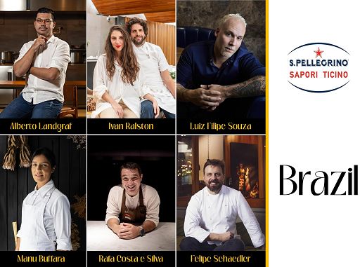 Dal 18 settembre “S.Pellegrino Sapori Ticino” con 6 chef brasiliani