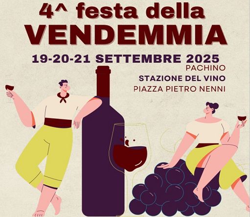 A Pachino da 19 a 21 settembre va in scena la “Festa della Vendemmia”