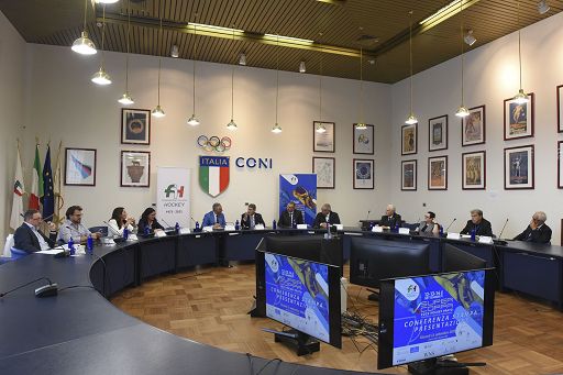 Presentata Supercoppa Hockey 2025: a Roma sport, social e green