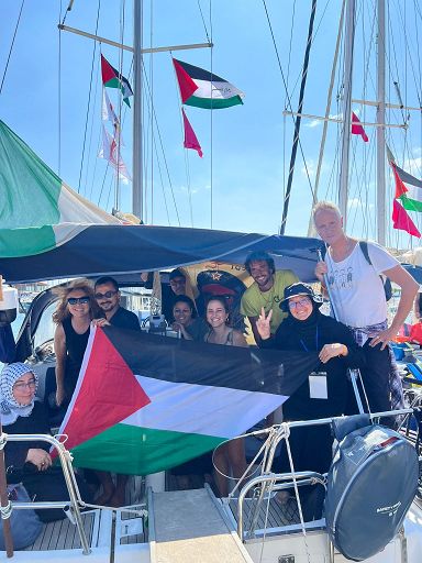 Flotilla, Scuderi (Avs): siamo partiti per Gaza, stop ad assedio e genocidio