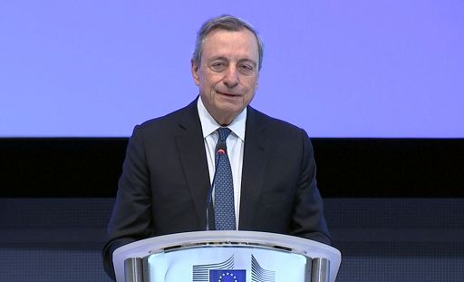 Draghi: Ue in una situazione più difficile, vulnerabilità aumentano Draghi: Ue in una situazione più difficile, vulnerabilità aumentano