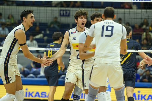Pallavolo, Italia-Ucraina 3-0, azzurri ai mondiali