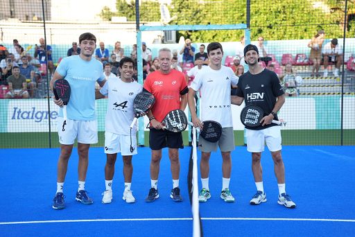 Sanremo Padel Tour, top player mondiali incantano piazza Colombo