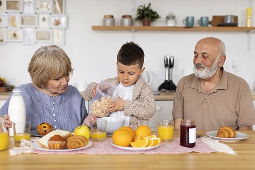 Unionfood: la merenda il pasto più condiviso tra nonni e nipoti