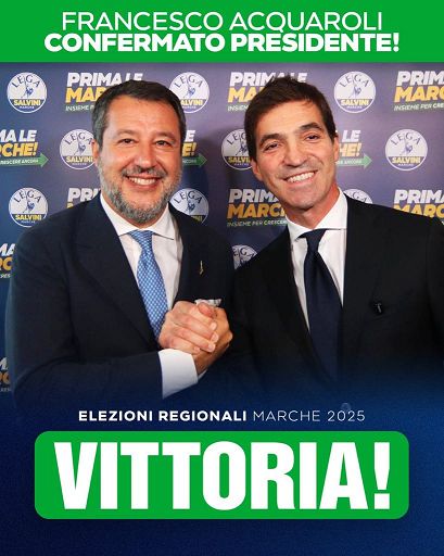 Salvini: dai marchigiani risposta chiara a insulti sinistra