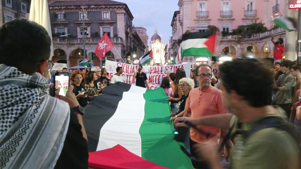 Radio Gaza, musica e solidarietà a Catania per la Palestina: “Adesione unanime, la città ha risposto presente”