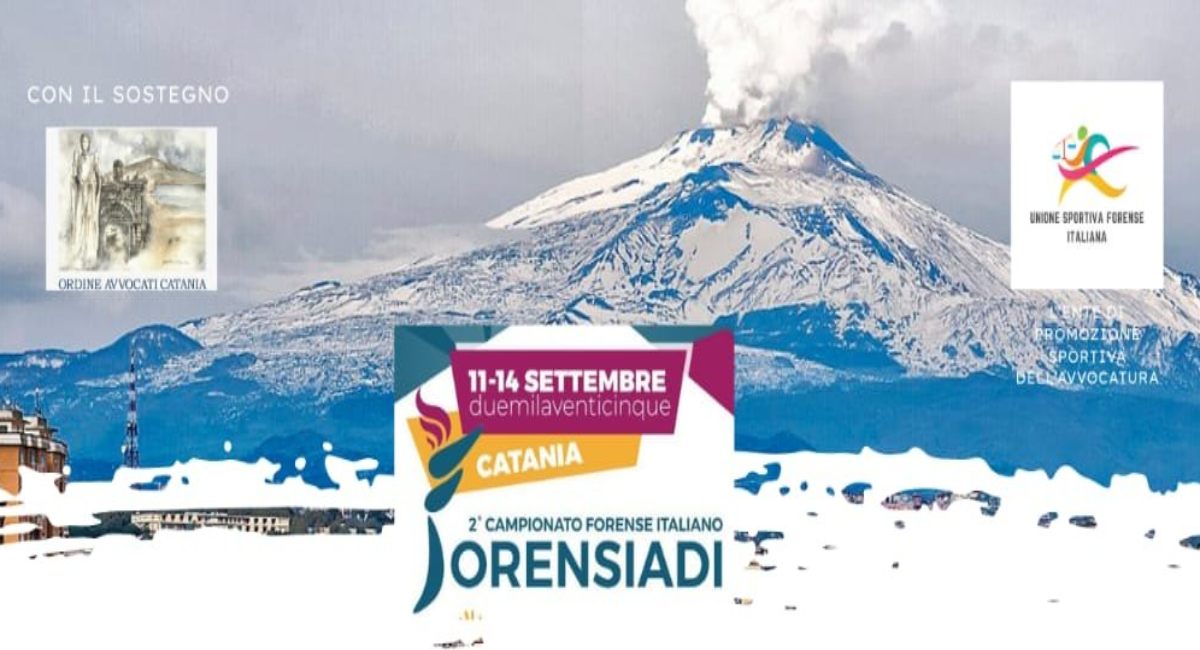 Sport e giustizia, al via a Catania alle Forensiadi 2025: il programma
