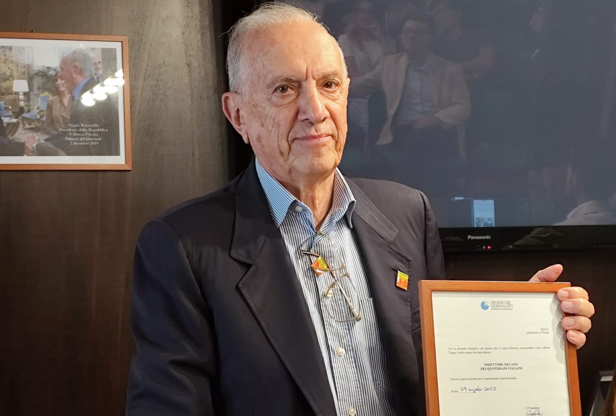 Carlo Alberto Tregua direttore decano, Codacons: “Una vita dedicata al giornalismo”