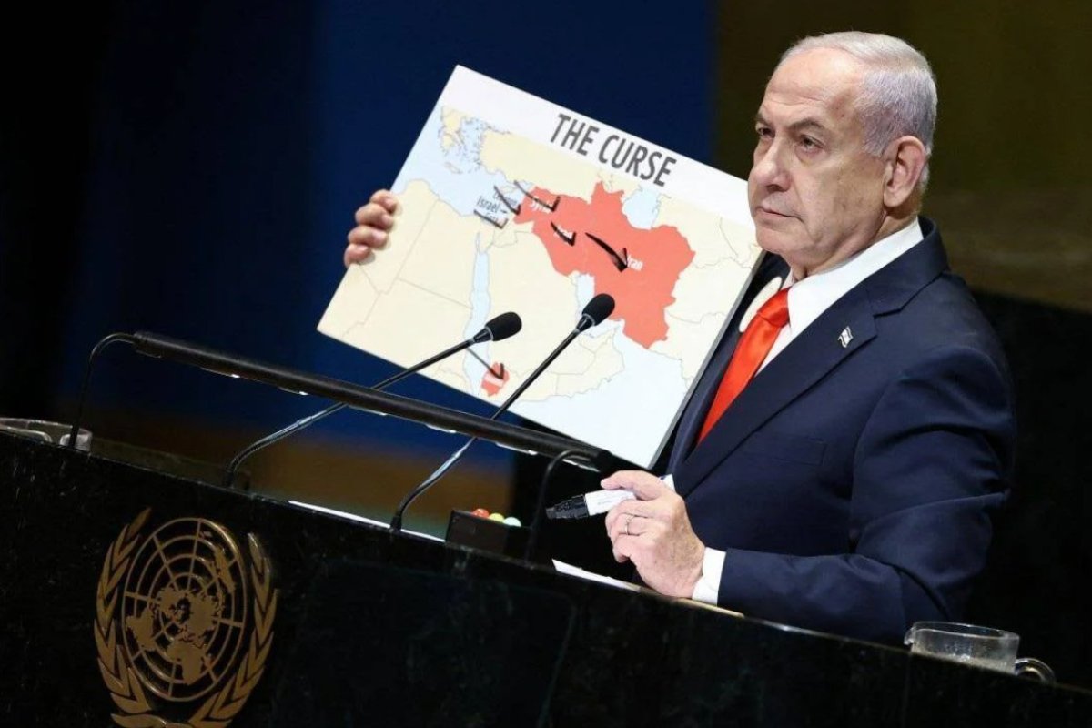 Fischi, sedie vuote e Gaza, il discorso di Netanyahu all’Onu: “Dobbiamo finire con Hamas”