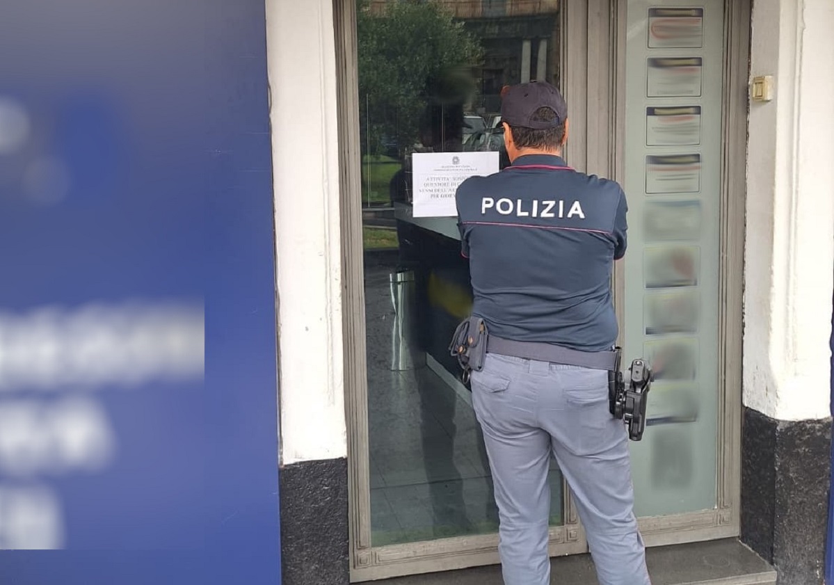 Catania, chiuso per 7 giorni un centro scommesse del centro storico: “Ritrovo di pregiudicati”