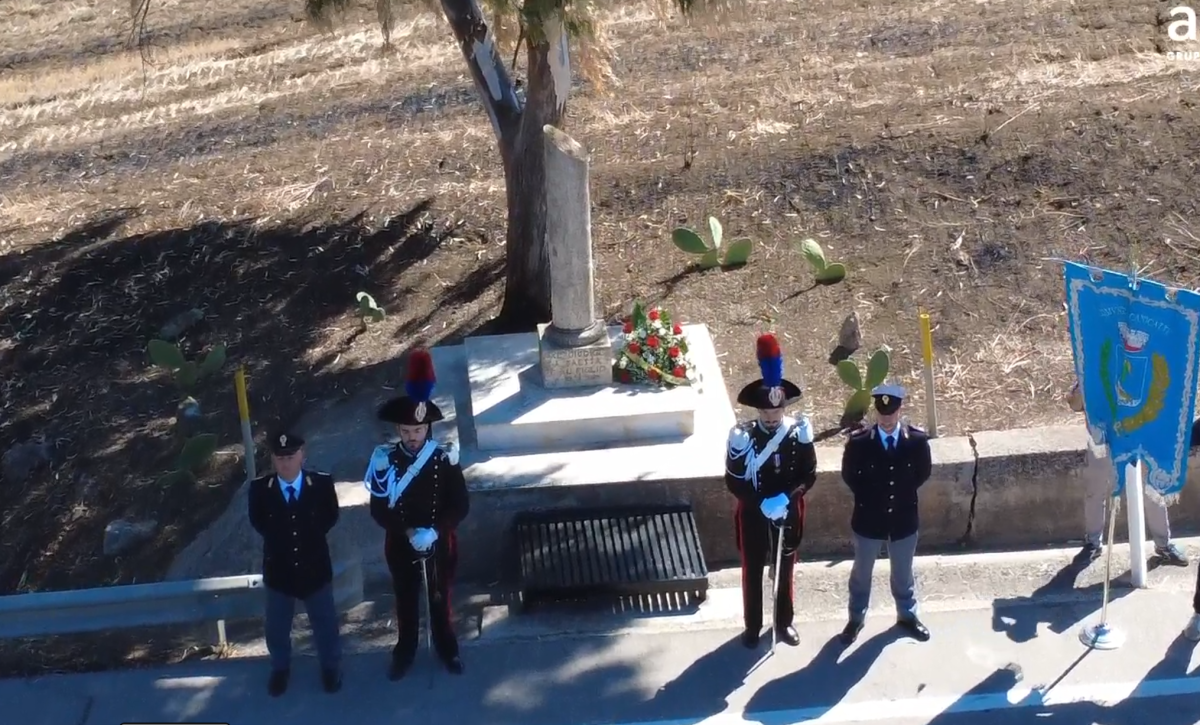 VIDEO | Settimana della Legalità, sulla statale 640 il ricordo del giudice Saetta e del figlio Stefano