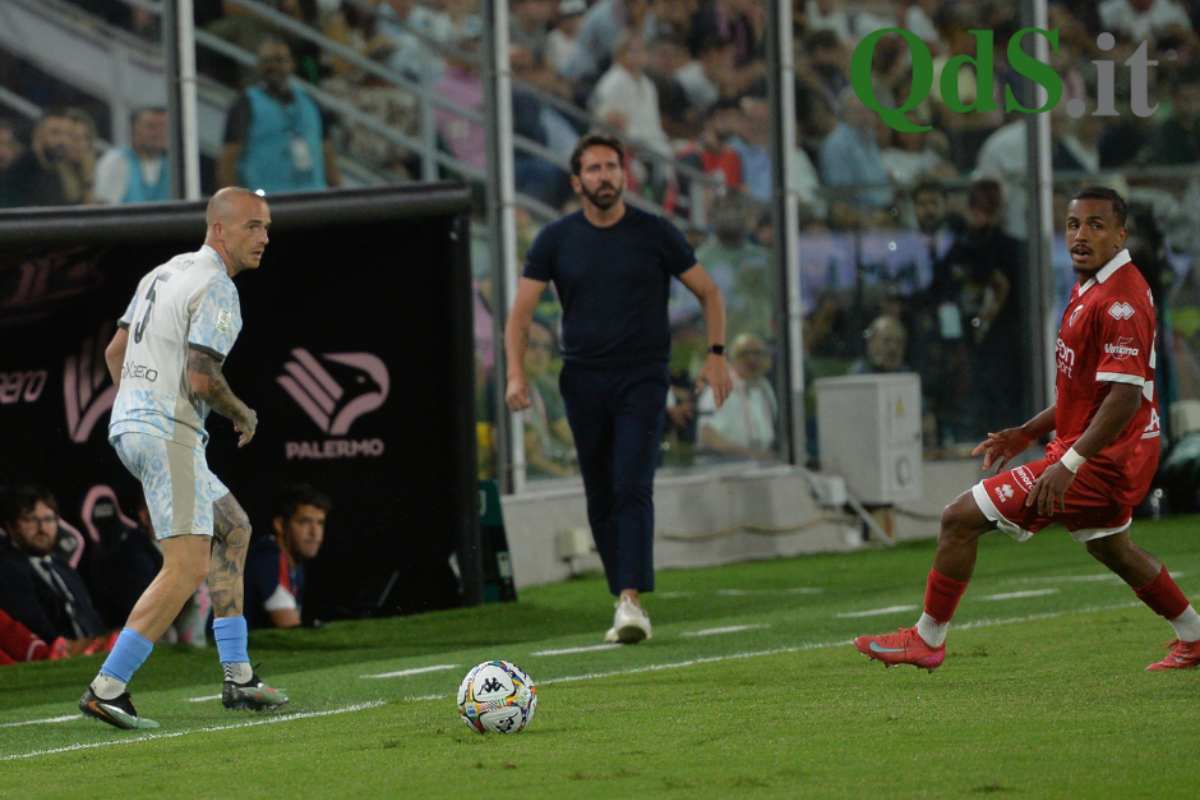 FOTO | Palermo, 2-0 al Bari: i rosanero mantengono la vetta della Serie B al “Barbera”