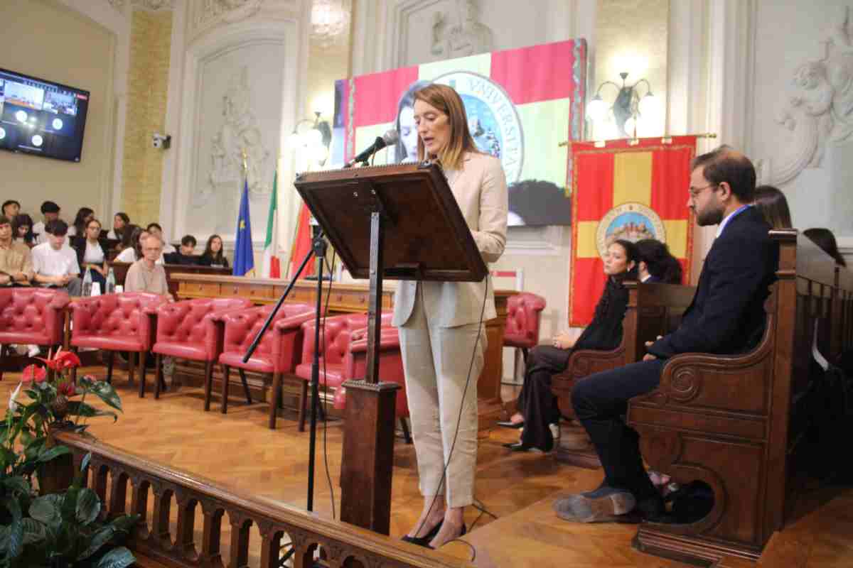 Galleria foto 'VIDEO | Messina capitale europea dell’antimafia. Metsola: “I siciliani non hanno paura”' - foto 2