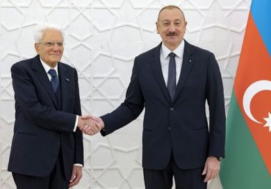 Mattarella: tra Italia e Azerbaigian massima collaborazione e amicizia