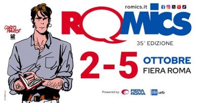 A Roma il Festival del Fumetto, Romics dal 2 al 5 ottobre