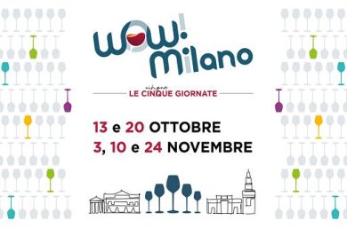 Vino, “WOW! Milano” dal 13 ottobre cinque lunedì dedicati alla tipicità