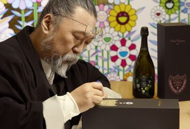 Dom Pérignon si veste d’arte con Murakami con due edizioni limitate