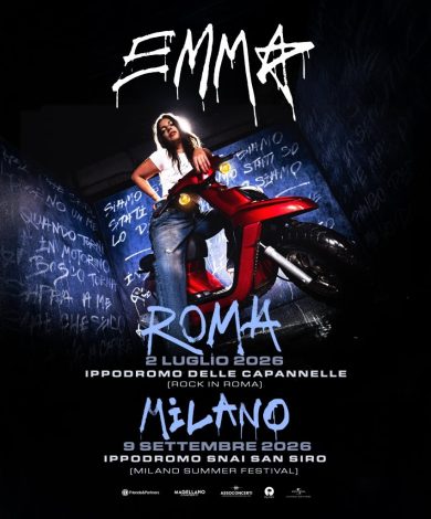 Emma annuncia il suo ritorno live con due grandi concerti