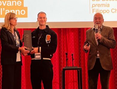 Giannitessari premia Filippo Chignola per guida “Venezie a tavola 2026″