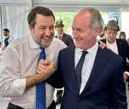 Veneto, Salvini: felice e orgoglioso Zaia capolista Lega ovunque Veneto, Salvini: felice e orgoglioso Zaia capolista Lega ovunque
