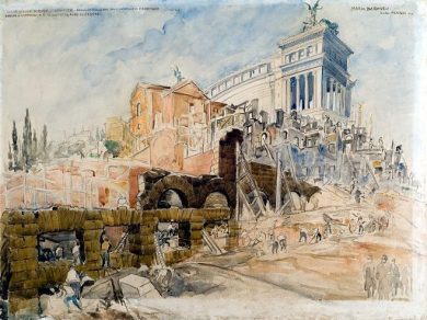 ”Maria Barosso”, l’artista-archeologa della Roma in trasformazione