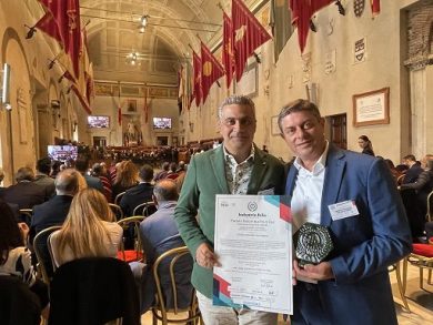 A Cantina di Venosa premio Industria Felix ESG per la sostenibilità