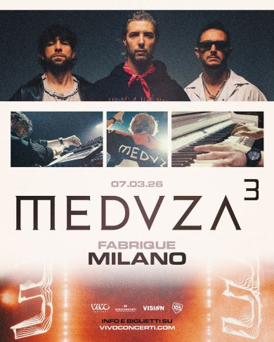 I Meduza arrivano in Italia con Meduza3 sabato 7 marzo a Milano