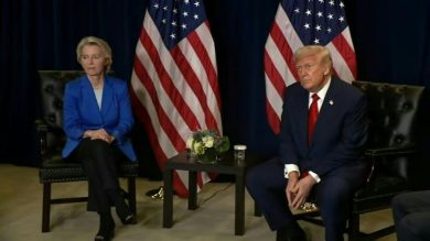 Eurozona, ad agosto surplus partite correnti 12 mesi cade a 303 mld