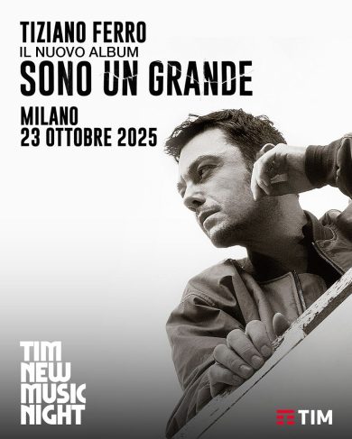 Su TimVision debutta ‘TIM New Music Night’ con Tiziano Ferro